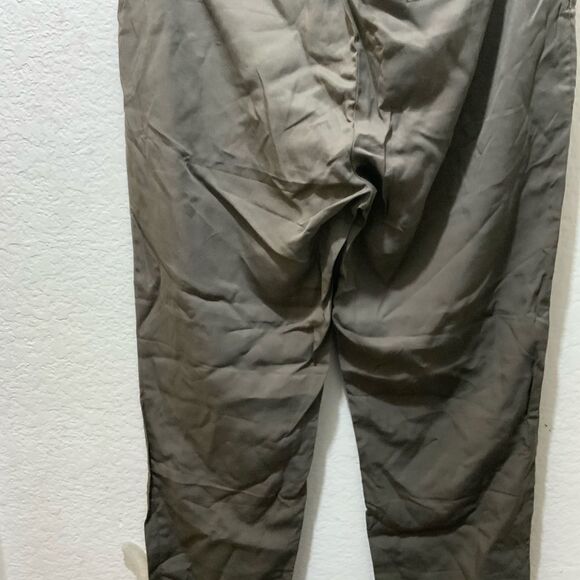 Anthropologie Amour Vert Amadi Pants Size M Cropped Cigarette Green Retail $128 - Picture 5 of 12